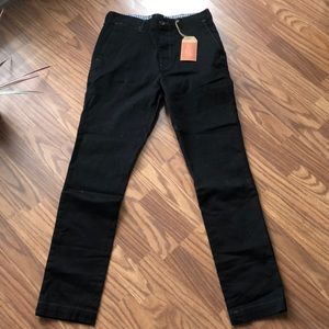 NWT Union Brigade Straight Fit Black Pants